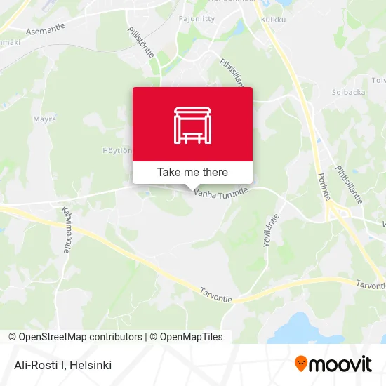 Ali-Rosti I map