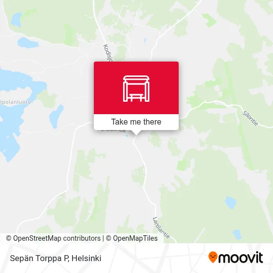Sepän Torppa P map