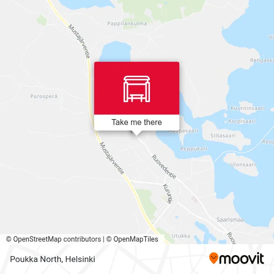Poukka North map