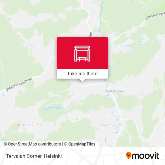 Tervalan Corner map