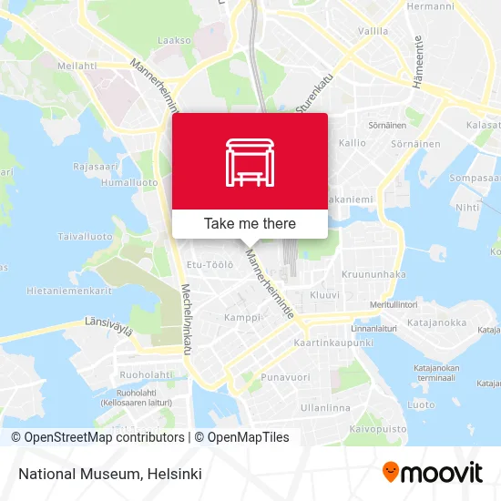 National Museum map