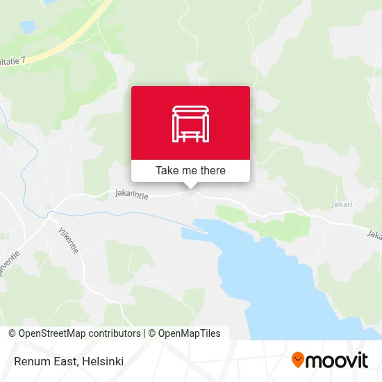 Renum East map