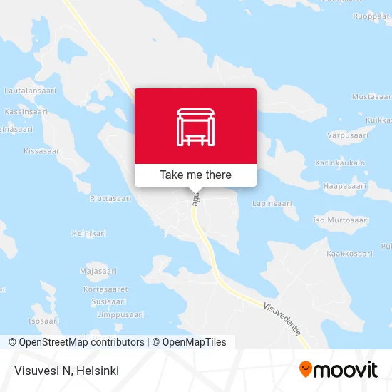 Visuvesi N map