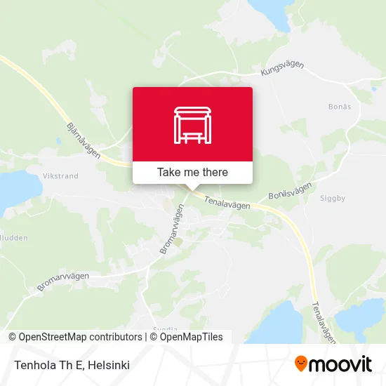 Tenhola Th E map