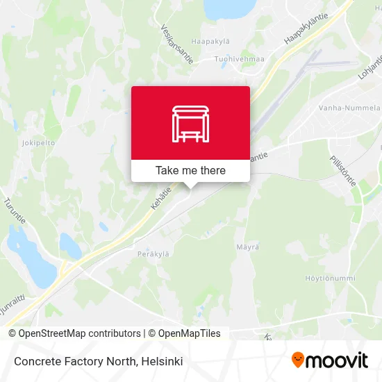 Concrete Factory North map