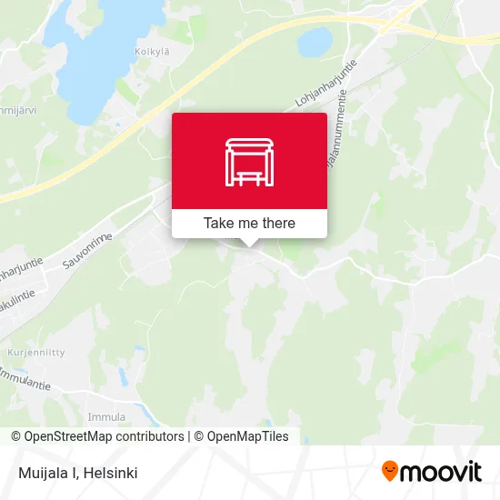 Muijala I map