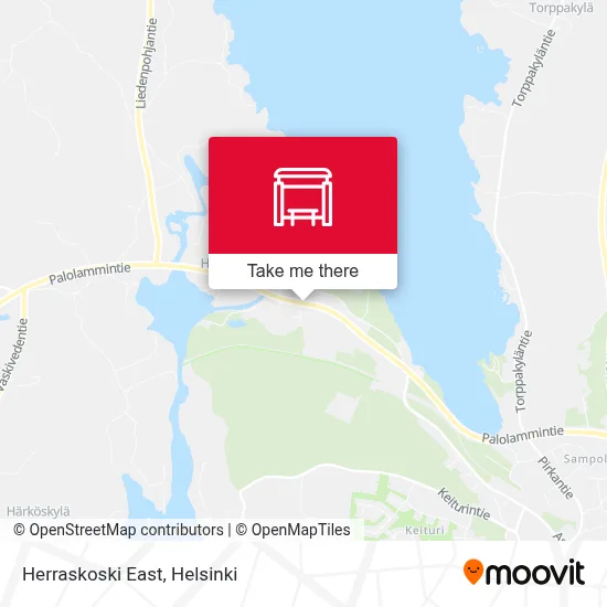 Herraskoski East map
