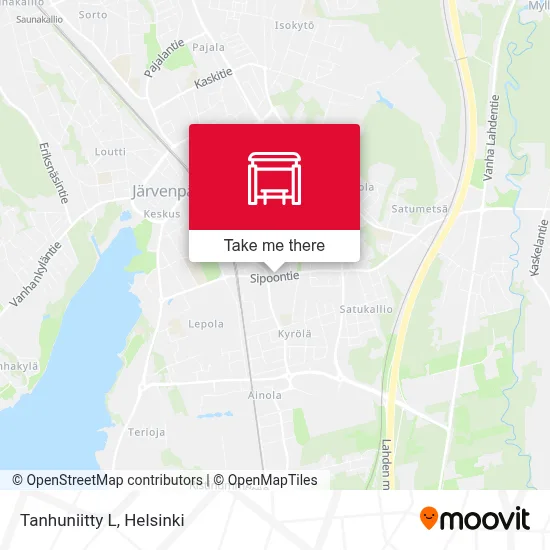 Tanhuniitty L map