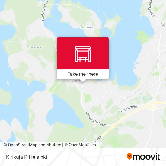 Kirikuja P map