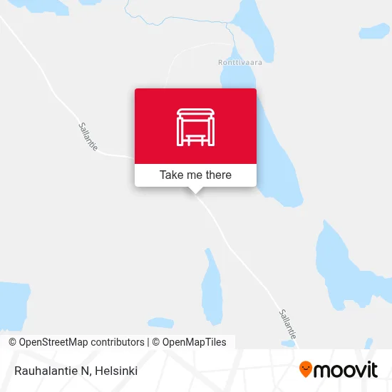 Rauhalantie N map