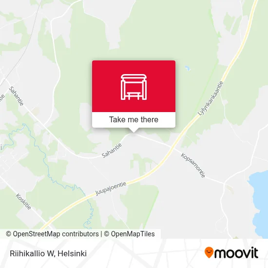 Riihikallio W map