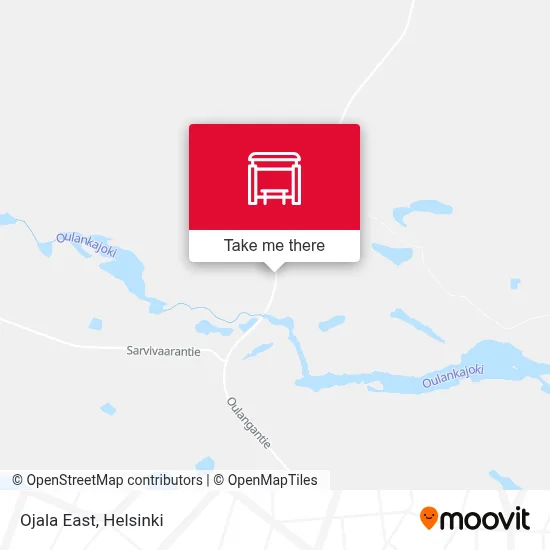 Ojala East map