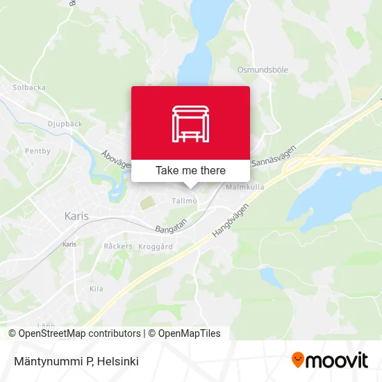 Mäntynummi P map