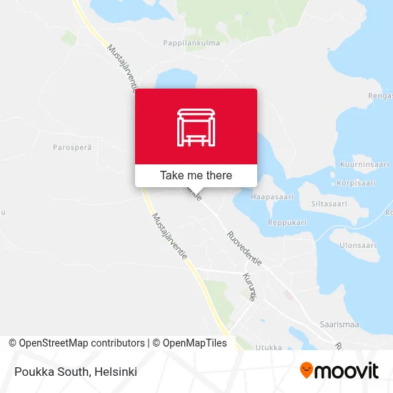 Poukka South map