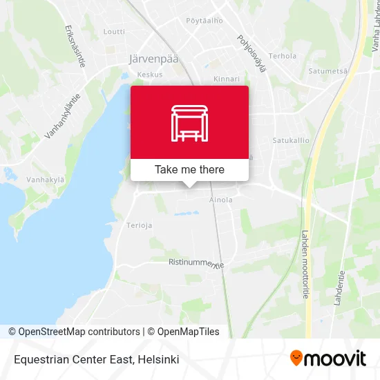 Equestrian Center East map