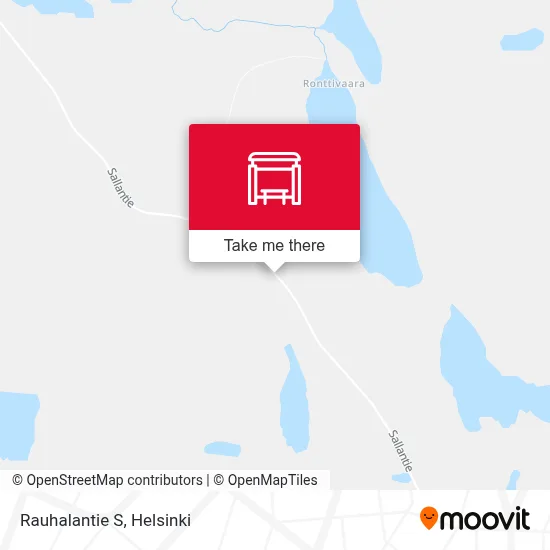 Rauhalantie S map