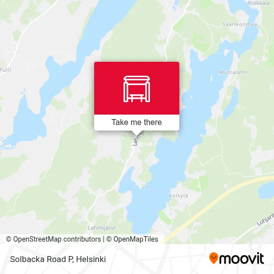 Solbacka Road P map