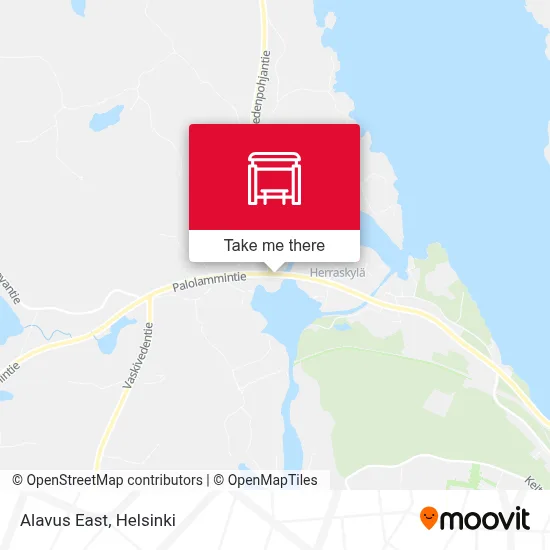 Alavus East map