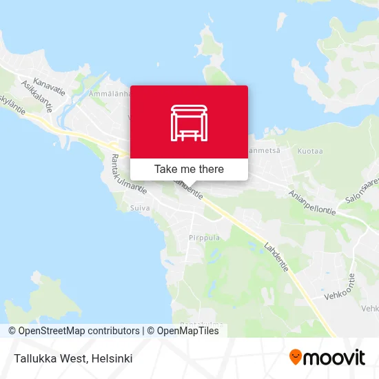 Tallukka West map
