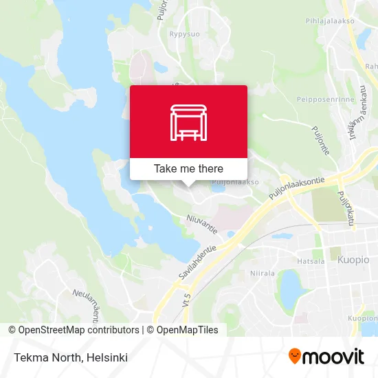 Tekma North map