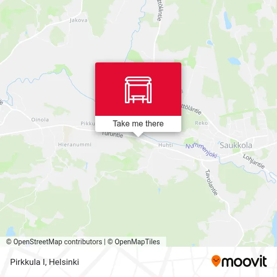 Pirkkula I map