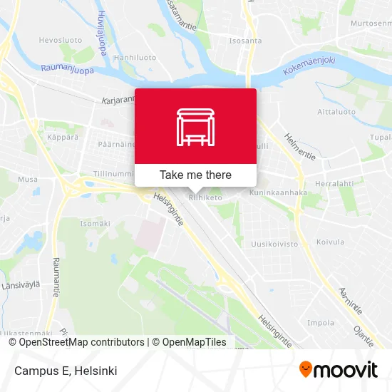 Campus E map