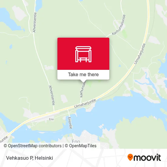 Vehkasuo P map