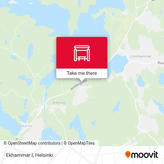 Ekhammar I map