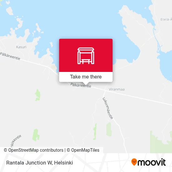 Rantala Junction W map