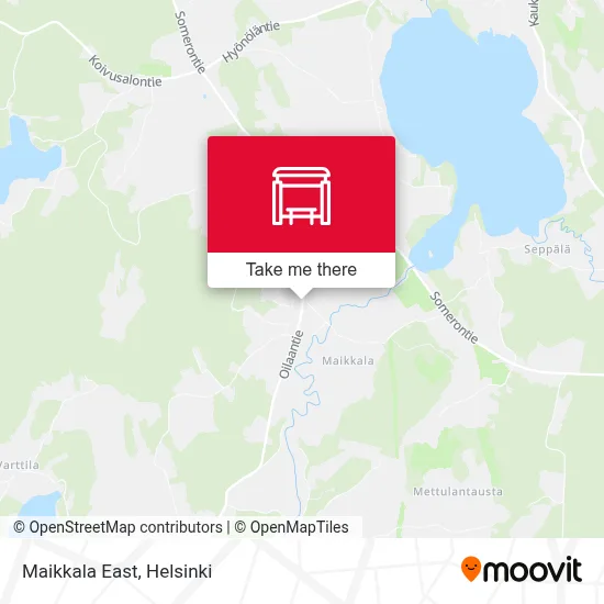 Maikkala East map