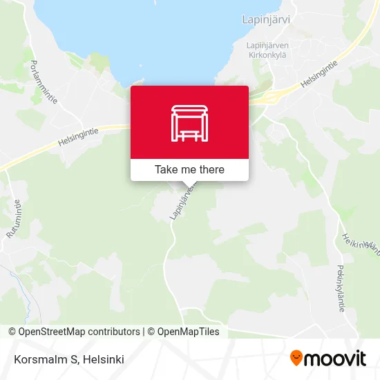 Korsmalm S map