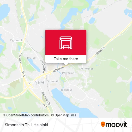 Simonsalo Th I map