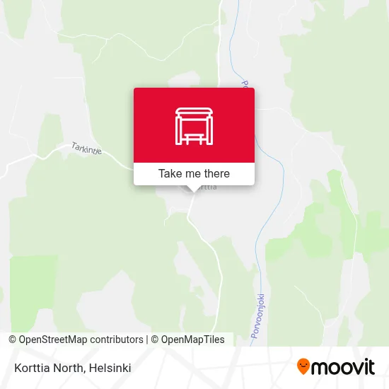 Korttia North map