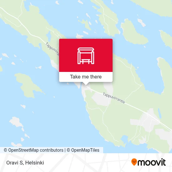 Oravi S map