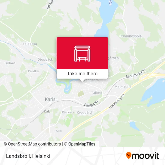 Landsbro I map