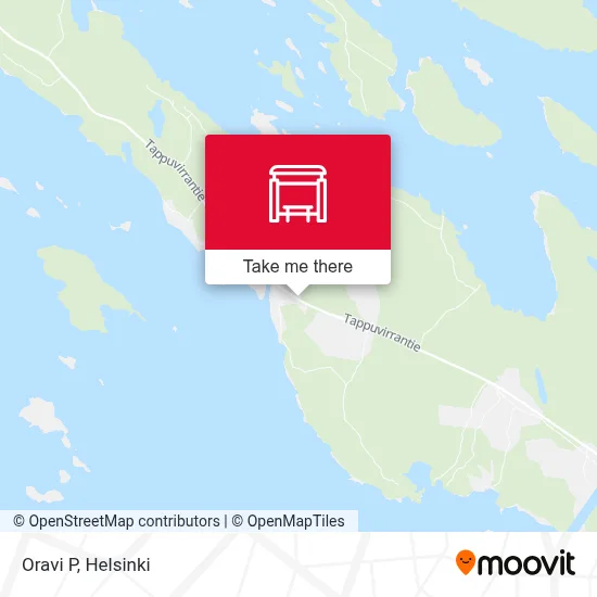 Oravi P map