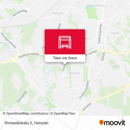 Rinteelä Street S map