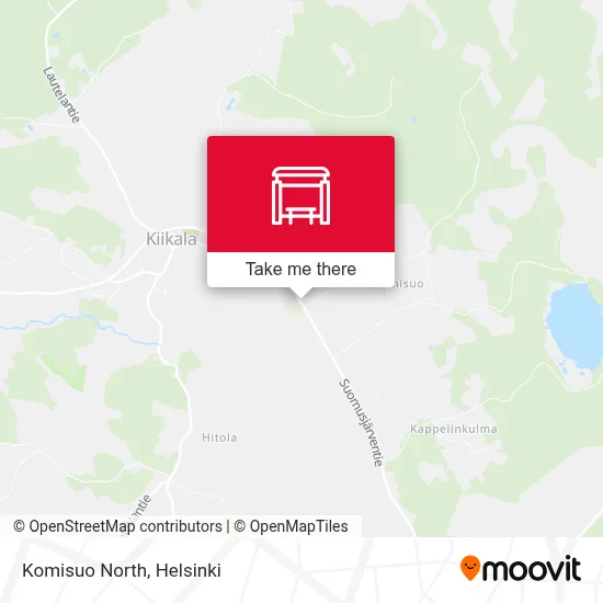 Komisuo North map