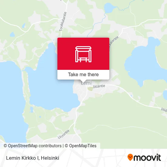 Lemin Kirkko I map
