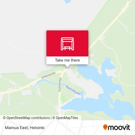 Mainua East map