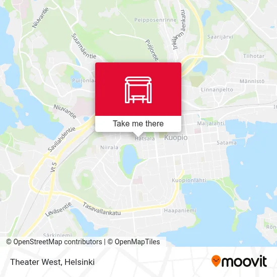 Theater West map