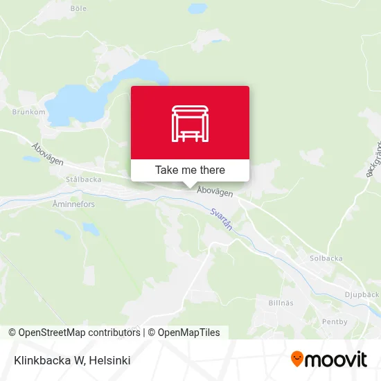 Klinkbacka W map