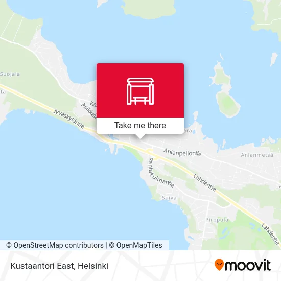 Kustaantori East map