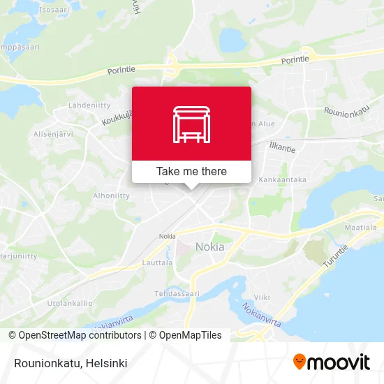 Rounionkatu map