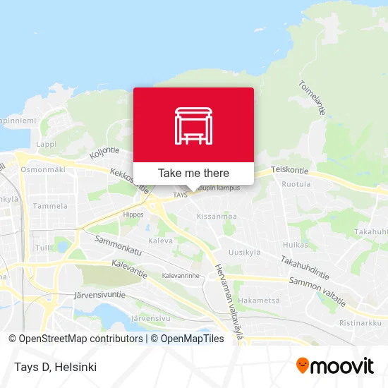 Tays D map