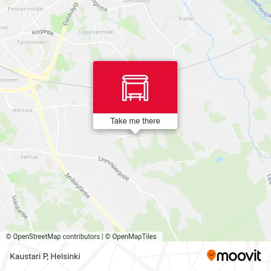 Kaustari P map