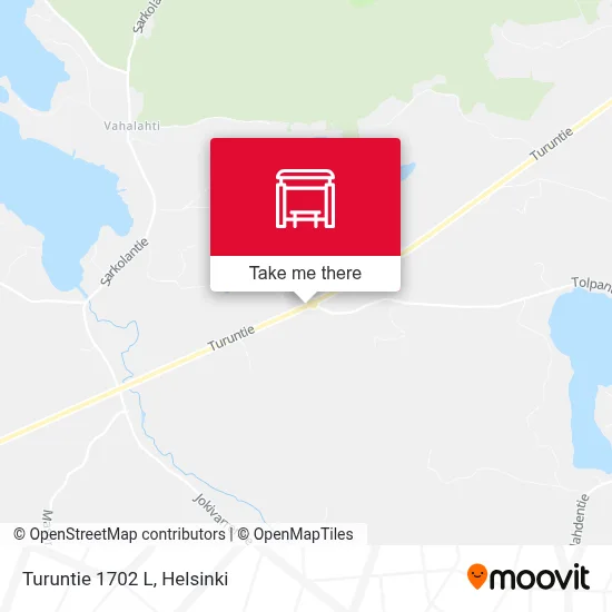 Turuntie 1702 L map