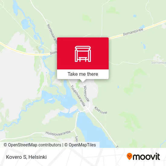 Kovero S map