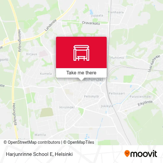 Harjunrinne School E map