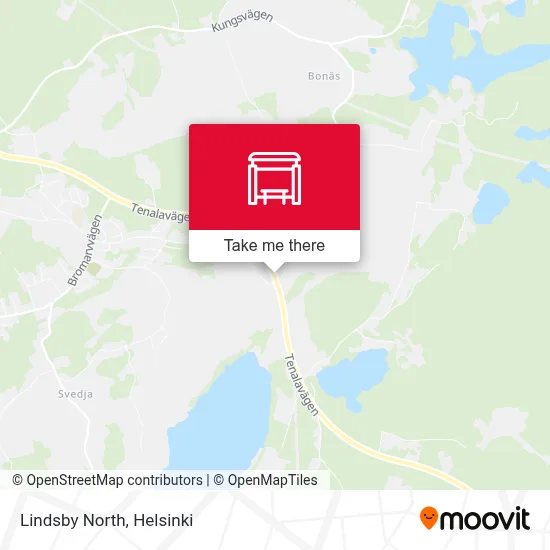 Lindsby North map